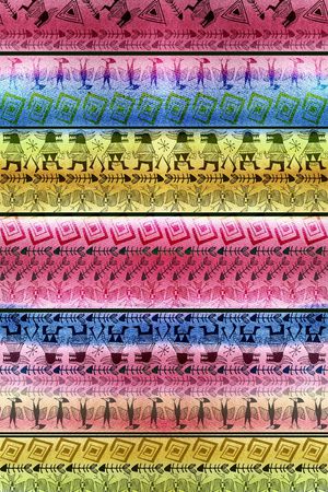 民族风印花华亿平台图片