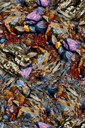 抽象印花华亿平台图片