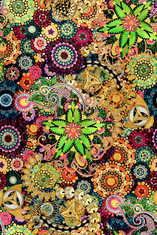 抽象印花华亿平台图片