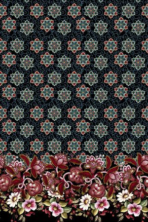 民族风印花华亿平台图片