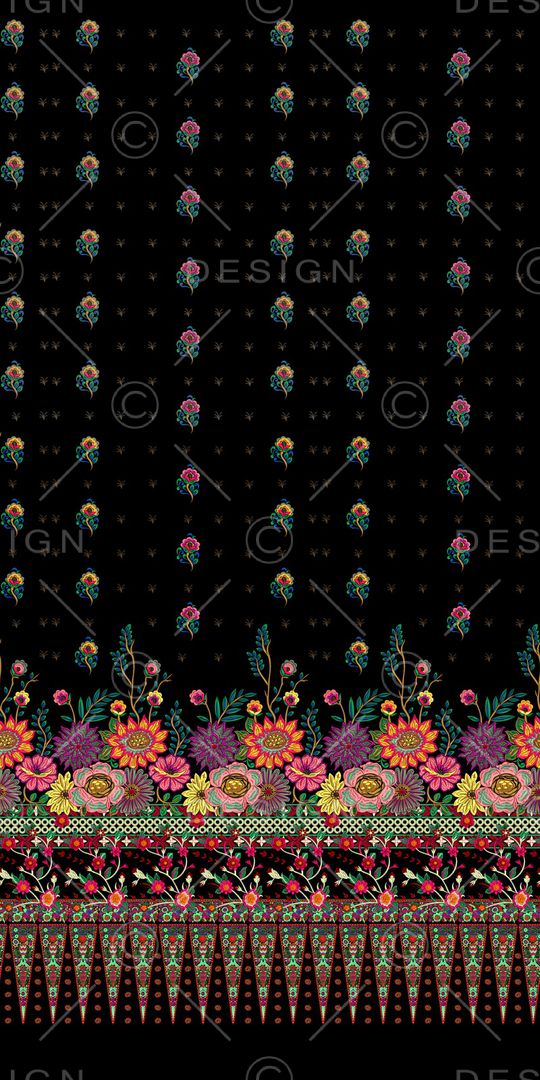 民族风印花华亿平台图片