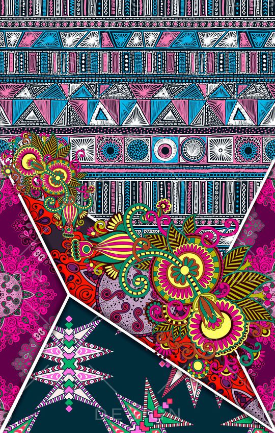 民族风印花华亿平台图片