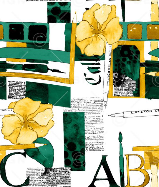 大牌风印花华亿平台图片