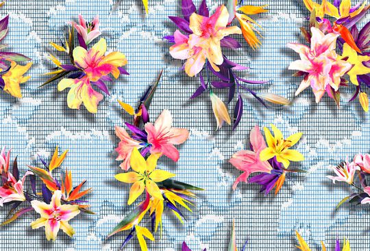 条格印花华亿平台图片