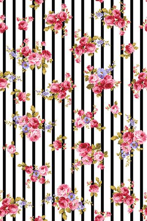 条纹印花华亿平台图片