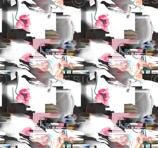 动物花卉印花华亿平台图片