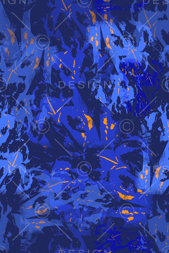 抽象花卉印花华亿平台图片