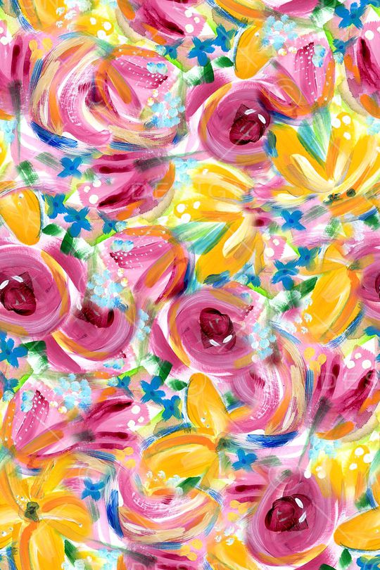 植物印花华亿平台图片