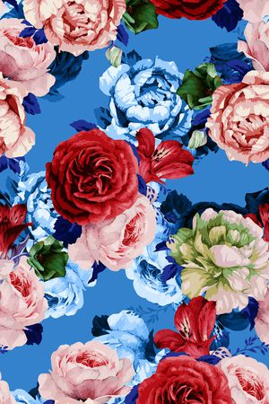 中国风印花华亿平台图片