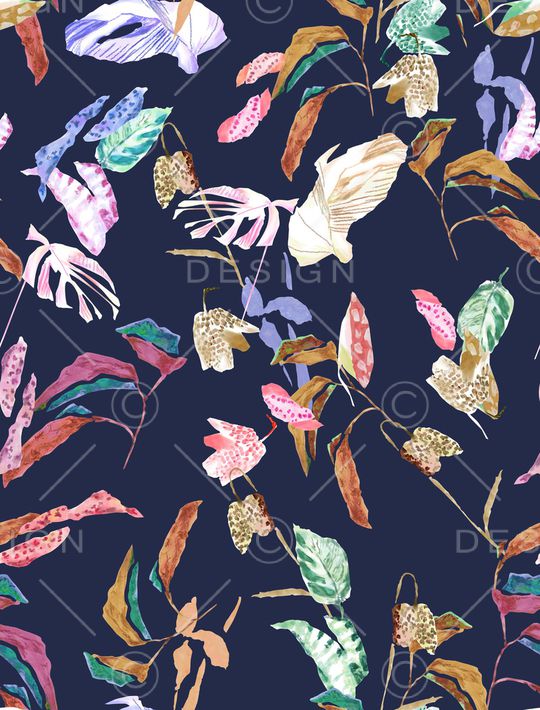 抽象印花华亿平台图片