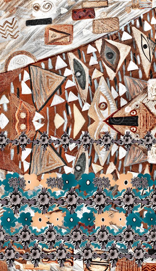 民族风印花华亿平台图片