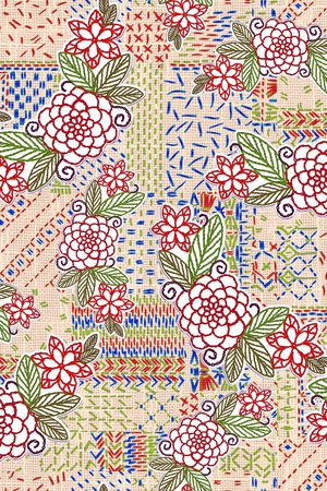 民族风印花华亿平台图片