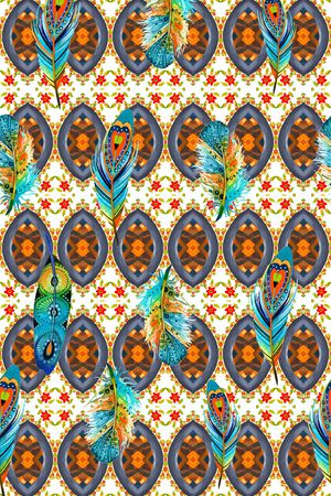 民族风印花华亿平台图片