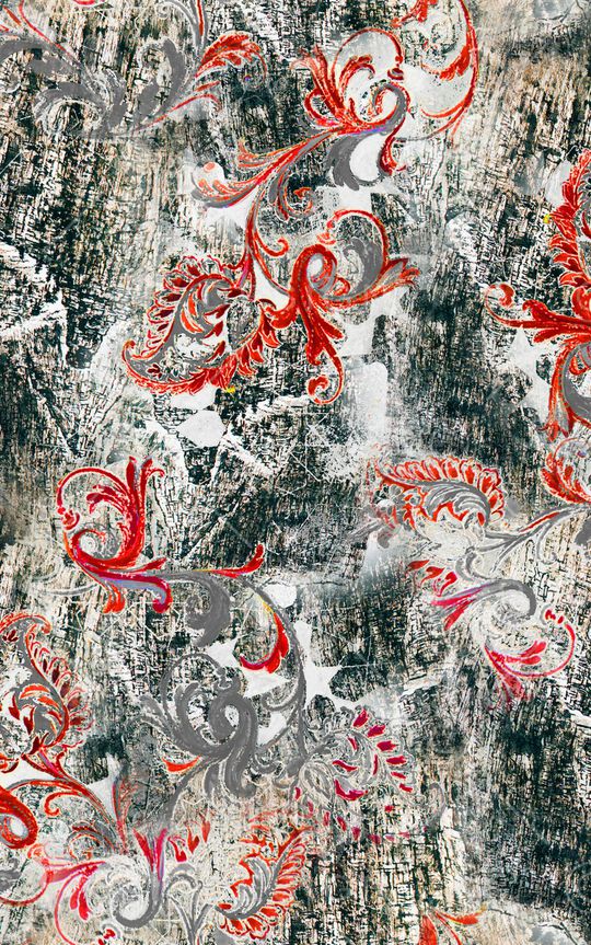 民族风印花华亿平台图片