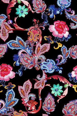 民族风印花华亿平台图片