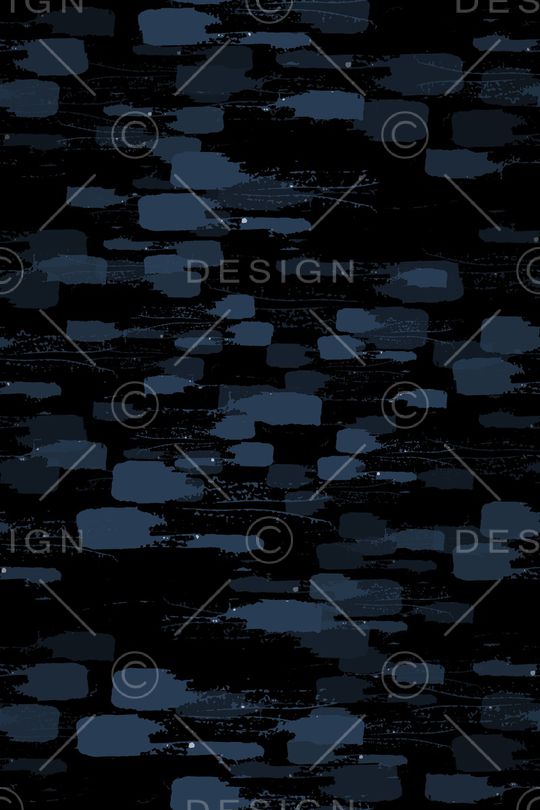 手绘线条笔触印花华亿平台图片