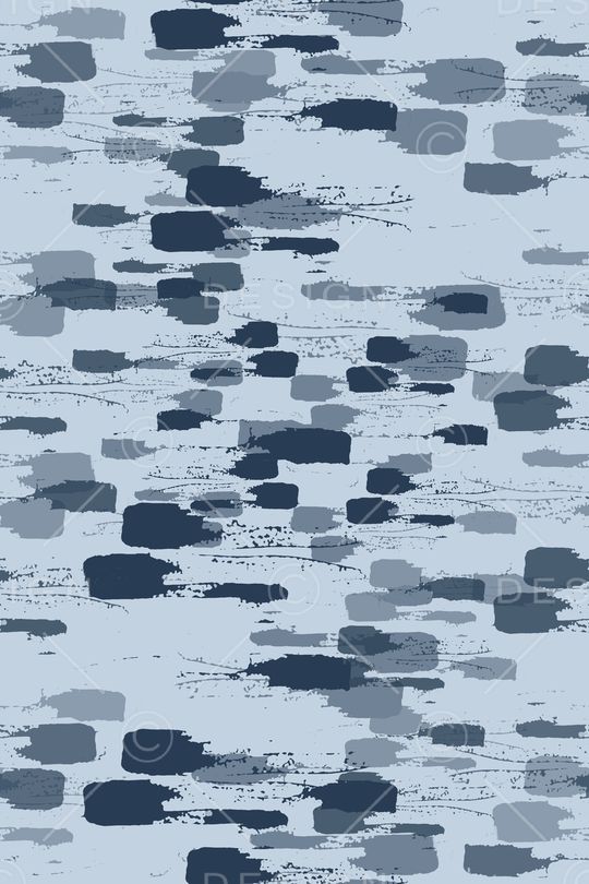 手绘线条笔触印花华亿平台图片