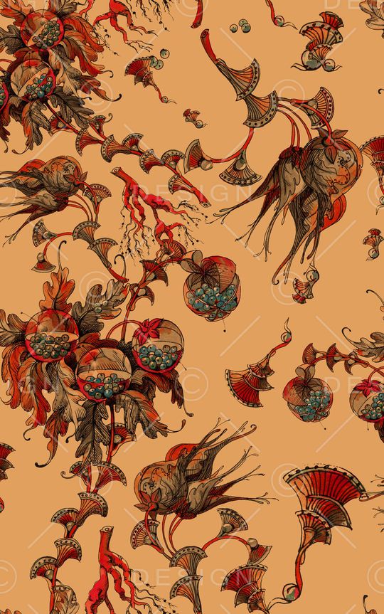 线条印花华亿平台图片