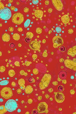 笔触印花华亿平台图片