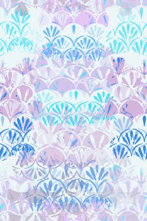 抽象花卉印花华亿平台图片