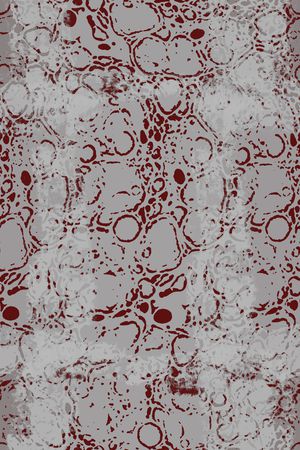 抽象花卉印花华亿平台图片