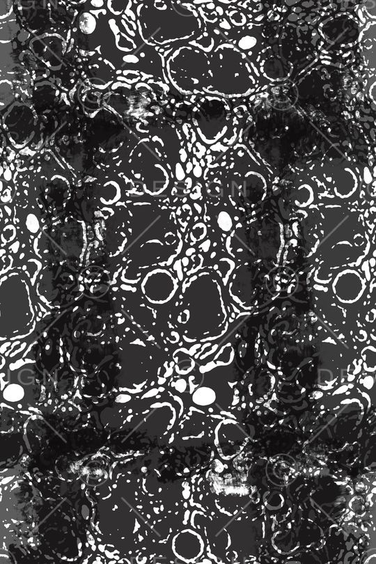 抽象花卉印花华亿平台图片