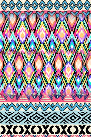 民族风印花华亿平台图片