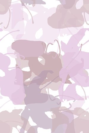 抽象花卉印花华亿平台图片