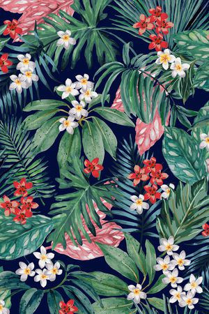 植物印花华亿平台图片