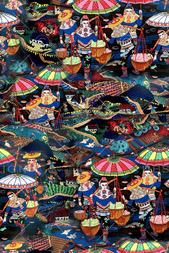 民族风印花华亿平台图片