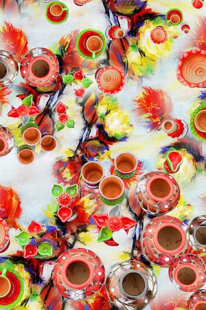 民族风印花华亿平台图片