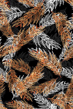 树枝印花华亿平台图片