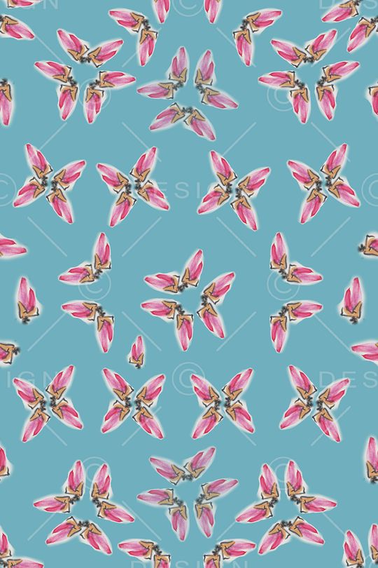 植物印花华亿平台图片