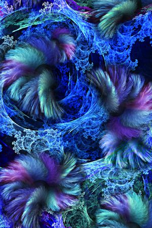 抽象印花华亿平台图片