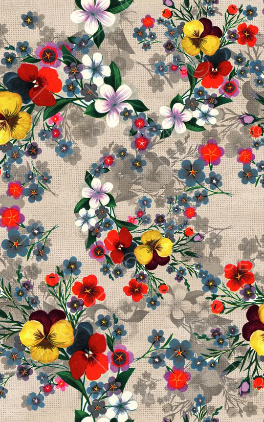 小碎花印花华亿平台图片