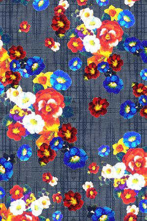 小碎花印花华亿平台图片