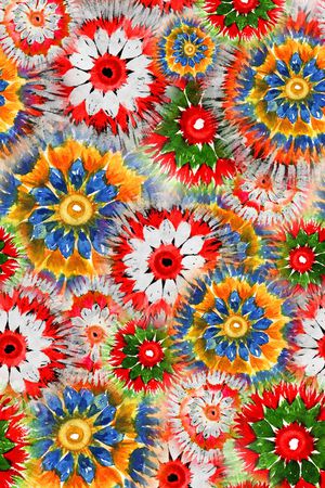 圆形印花华亿平台图片