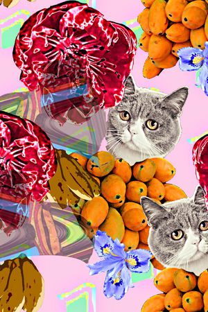 抽象印花华亿平台图片