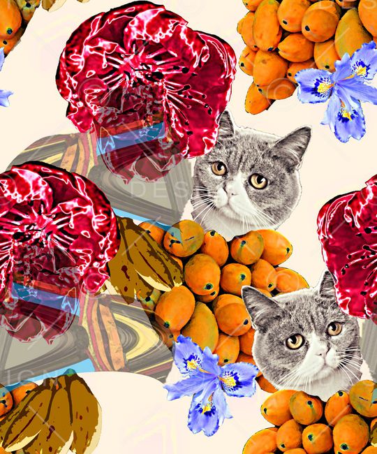 抽象印花华亿平台图片