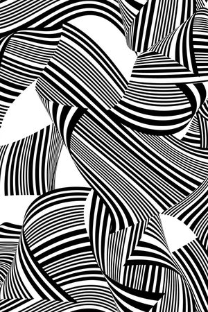 条纹印花华亿平台图片