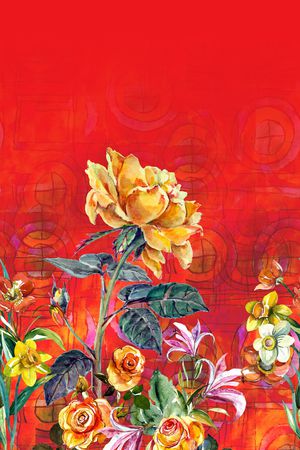 女装定位花印花华亿平台图片