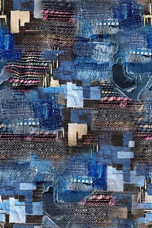 牛仔印花华亿平台图片