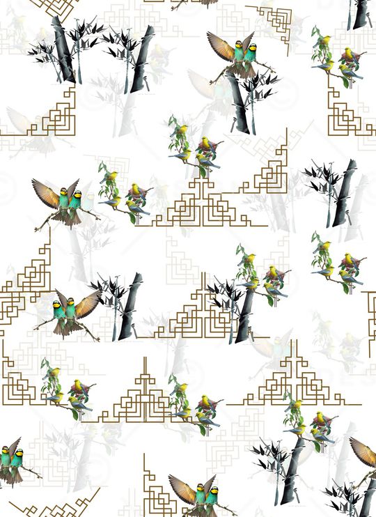 民族风印花华亿平台图片