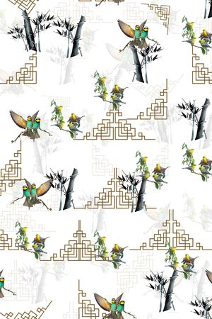 民族风印花华亿平台图片