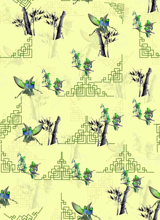 民族风印花华亿平台图片