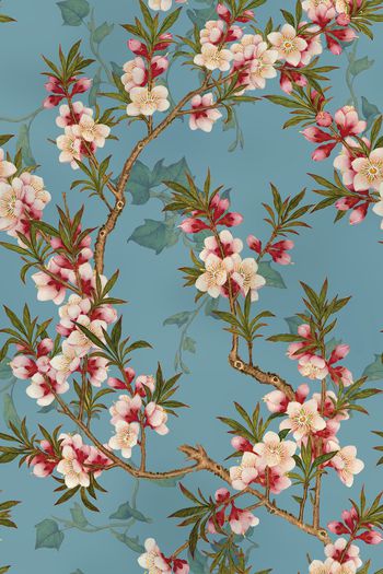 1038144-中国风工笔画桃花-2