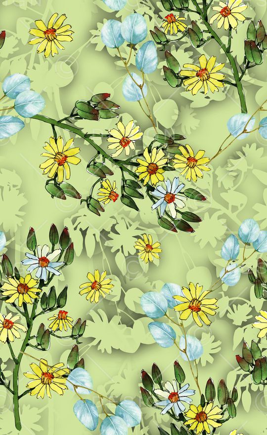 中国风印花华亿平台图片