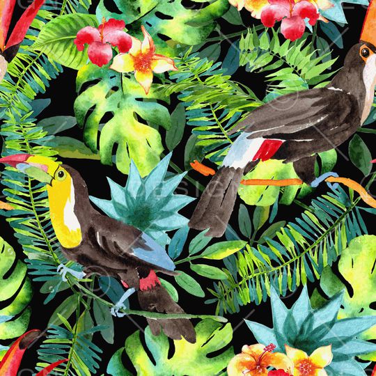 鸟印花华亿平台图片