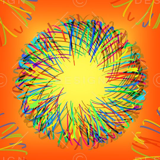 线条印花华亿平台图片