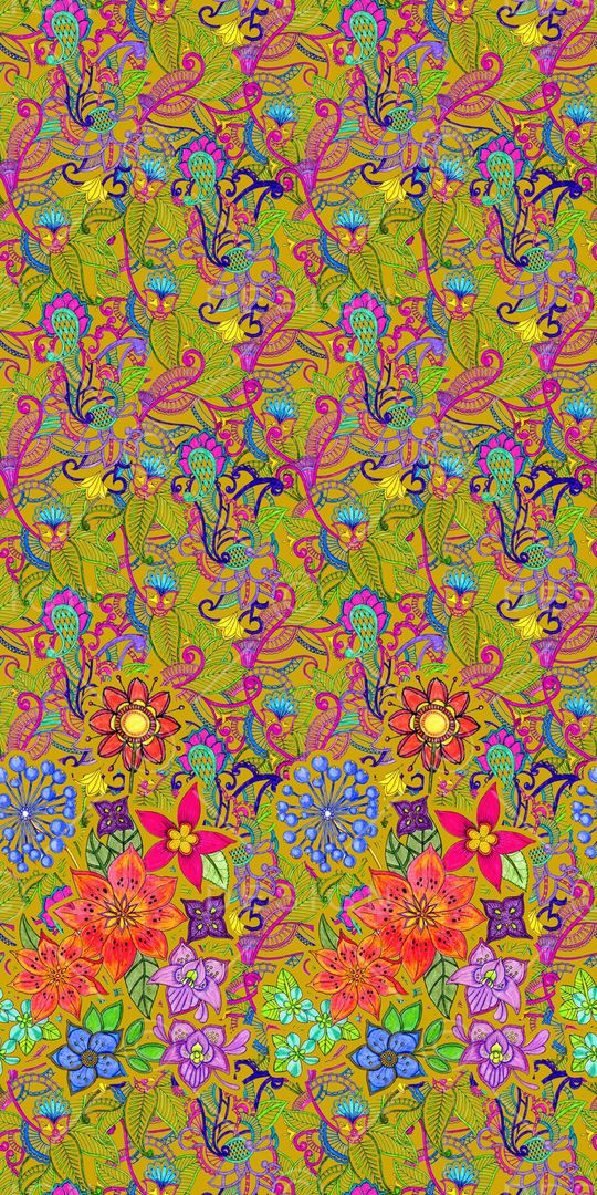 民族风印花华亿平台图片